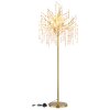 Globo lighting Gloria floor lamp gold, 5-light sources