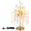 Globo lighting Gloria table lamp gold, 4-light sources