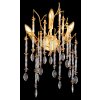 Globo lighting Gloria wall light gold, 3-light sources