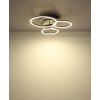 Globo lighting Norberto ceiling light LED black, silver, 1-light source