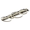 Globo lighting Norberto ceiling light LED black, silver, 1-light source