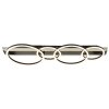 Globo lighting Norberto ceiling light LED black, silver, 1-light source