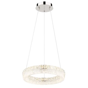 Globo lighting Laurel hanging light LED chrome, 1-light source, Remote control