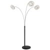 Globo lighting Laurel floor lamp LED black, 1-light source