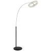 Globo lighting Laurel floor lamp LED black, 1-light source