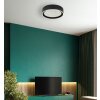 Globo lighting Mirrora ceiling light LED black, 1-light source, Remote control