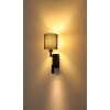 Globo lighting Zamora wall light black, 1-light source