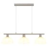 Globo lighting Selma hanging light matt nickel, 3-light sources