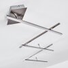 Lacure Ceiling Light LED matt nickel, 5-light sources