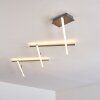 Lacure Ceiling Light LED matt nickel, 5-light sources
