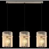 Globo lighting Gorley hanging light sand-coloured, 3-light sources