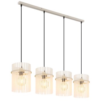 Globo lighting Gorley hanging light sand-coloured, 4-light sources