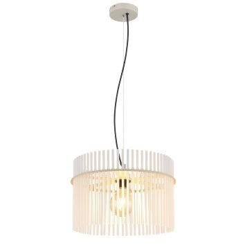 Globo lighting Gorley hanging light sand-coloured, 1-light source