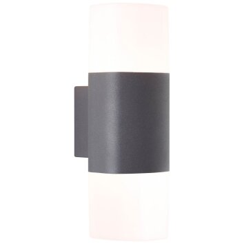 AEG Farlay Outdoor Wall Light LED anthracite, 2-light sources