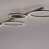 Leuchten Direkt lights RITUS ceiling light LED black, 1-light source