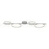 Leuchten Direkt lights RITUS ceiling light LED silver, 1-light source