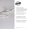 Leuchten Direkt lights RITUS ceiling light LED silver, 1-light source