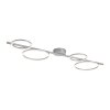 Leuchten Direkt lights RITUS ceiling light LED silver, 1-light source