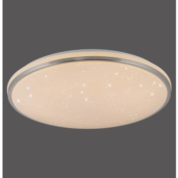 Leuchten Direkt lights KYLE ceiling light LED silver, 1-light source