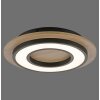 Leuchten Direkt lights TOLA ceiling light LED brown, black, 1-light source