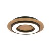 Leuchten Direkt lights TOLA ceiling light LED brown, black, 1-light source