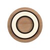 Leuchten Direkt lights TOLA ceiling light LED brown, black, 1-light source