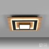 Leuchten Direkt lights TOLA ceiling light LED brown, black, 2-light sources