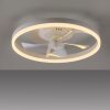 Leuchten Direkt lights mit Ceiling fan light LED white, 1-light source, Remote control