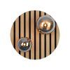 Leuchten Direkt lights STIKA ceiling light LED Light wood, 2-light sources