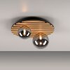 Leuchten Direkt lights STIKA ceiling light LED Light wood, 2-light sources