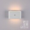 Leuchten Direkt lights ZIDDY wall light LED white, 2-light sources, Motion sensor
