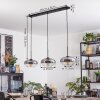 Mertola hanging light, pendant light black, 3-light sources