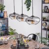 Mertola hanging light, pendant light black, 3-light sources