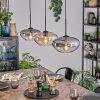 Mertola hanging light, pendant light black, 3-light sources