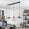 Mertola hanging light, pendant light black, 3-light sources