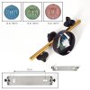 Chehalis ceiling light, globe light gold, black, 3-light sources