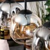 Ripoll hanging light, globe light, pendant light Ecru, black, 3-light sources