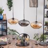 Mertola hanging light, pendant light black, 3-light sources