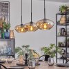 Mertola hanging light, pendant light black, 3-light sources