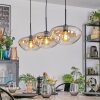 Mertola hanging light, pendant light black, 3-light sources