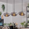 Mertola hanging light, pendant light black, 3-light sources