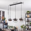 Mertola hanging light, pendant light black, 3-light sources