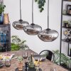 Mertola hanging light, pendant light black, 3-light sources
