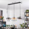 Mertola hanging light, pendant light black, 3-light sources