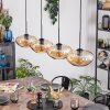 Mertola hanging light, pendant light Amber, 4-light sources