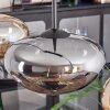 Mertola hanging light, pendant light Amber, Smoke-coloured, 3-light sources