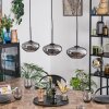 Mertola hanging light, pendant light Smoke-coloured, 3-light sources
