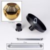 Ripoll ceiling light, globe light gold, 1-light source