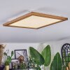 Raimea ceiling light, Panel LED Ecru, white, 1-light source