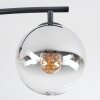 Gastor ceiling light, globe light Amber, clear, Smoke-coloured, 4-light sources